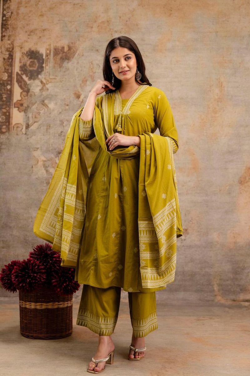 Heavy Embroidered Suit