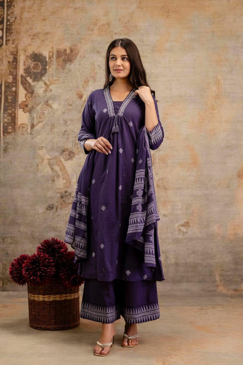 Heavy Embroidered Suit