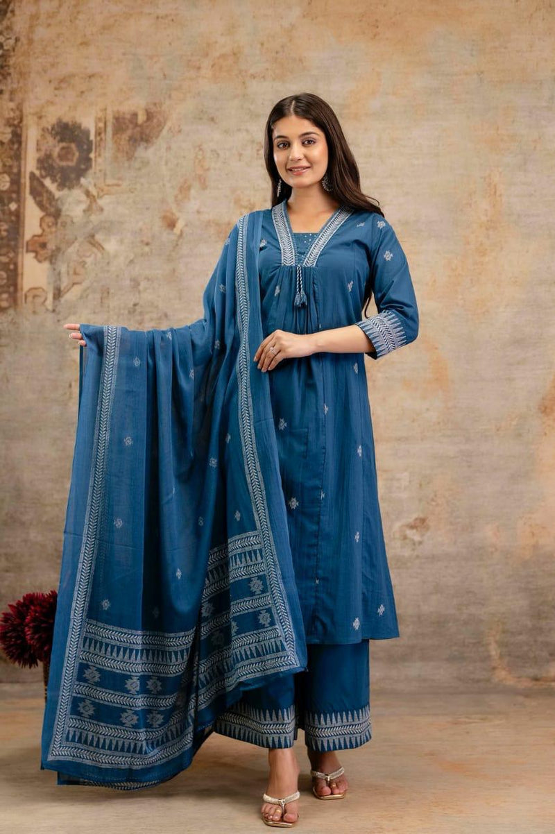 Heavy Embroidered Suit