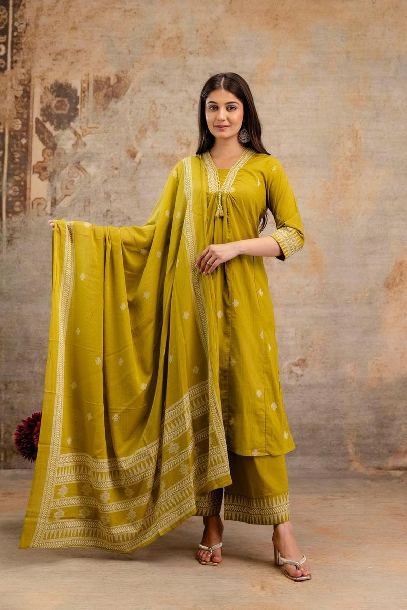 Heavy Embroidered Suit