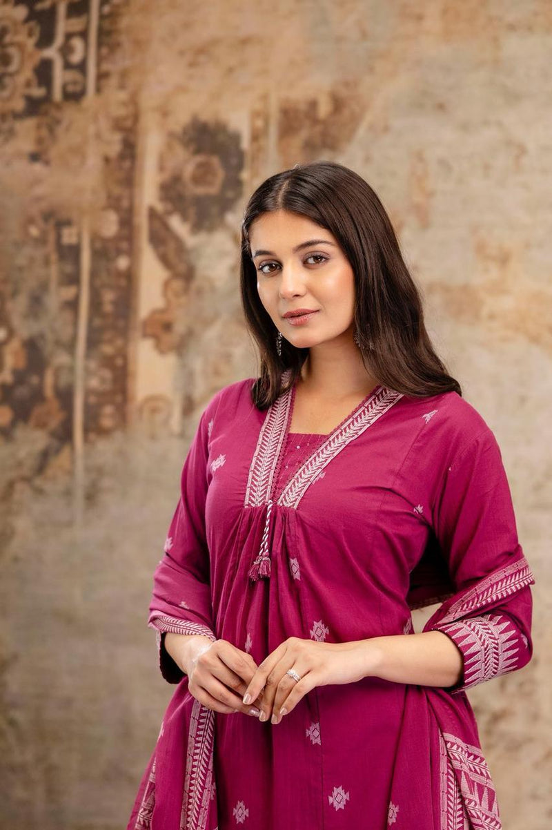 Heavy Embroidered Suit