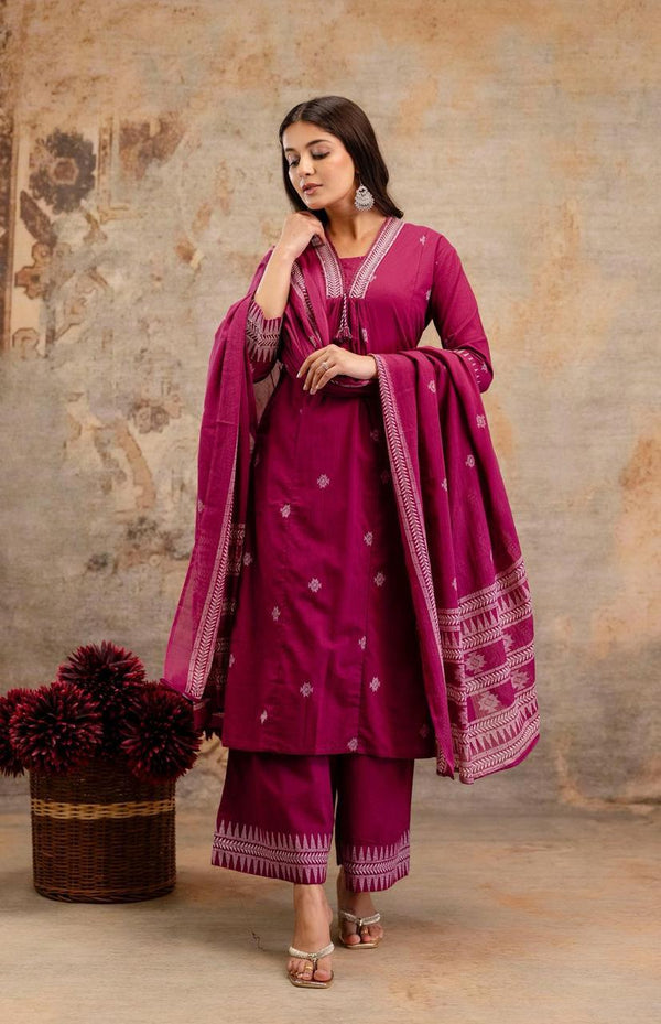 Heavy Embroidered Suit
