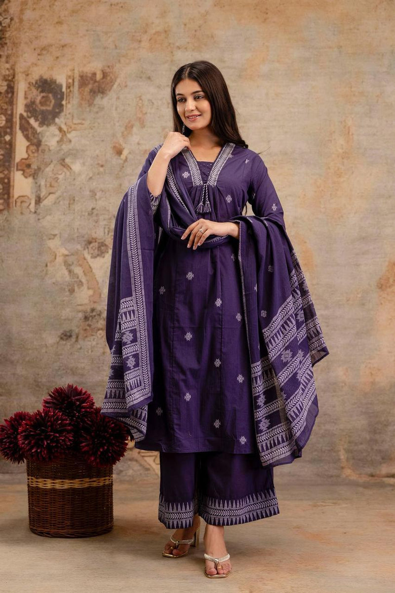 Heavy Embroidered Suit