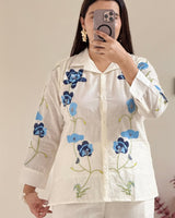New Designer Cotton Slub Cord Set