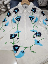 New Designer Cotton Slub Cord Set