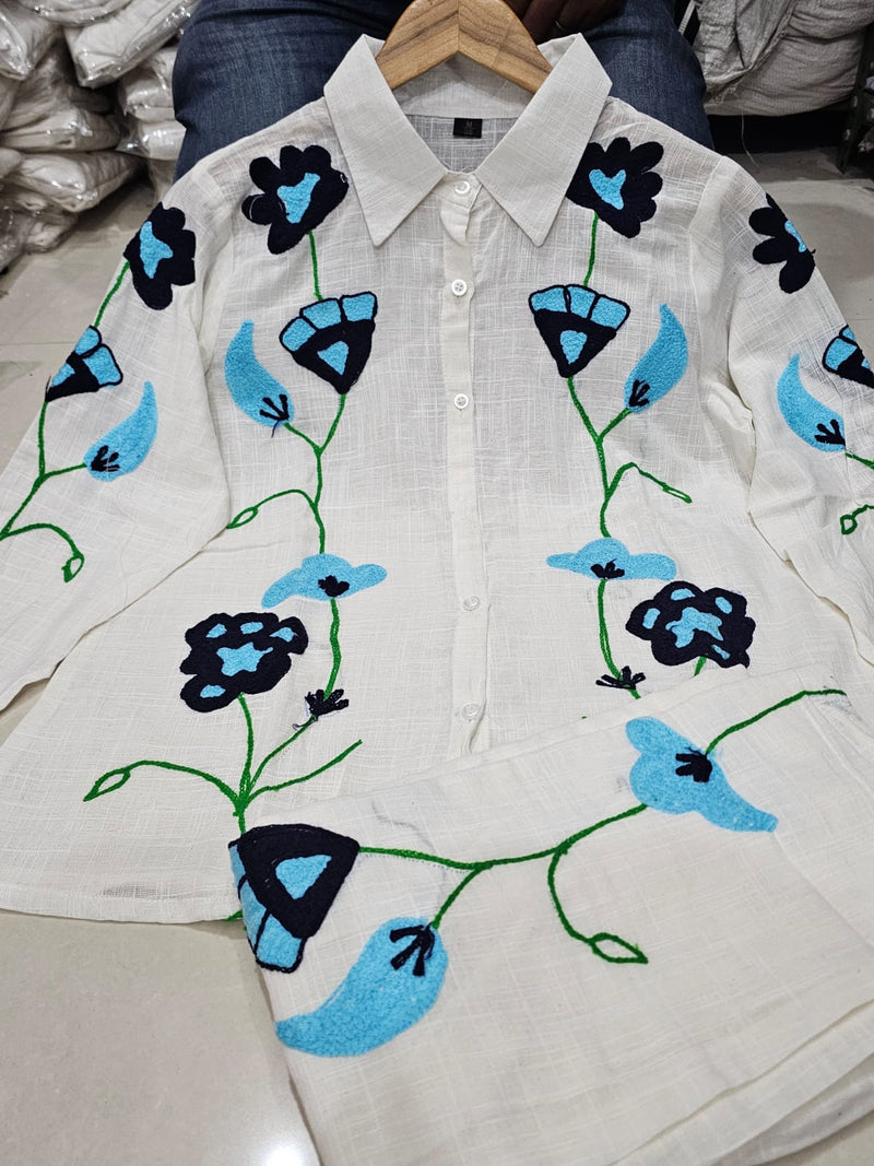 New Designer Cotton Slub Cord Set