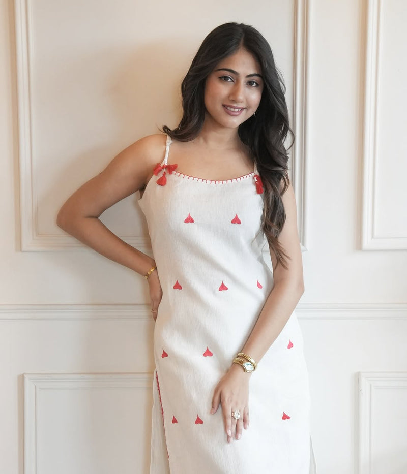 Premium Cotton Flex Kurti pant dupatta Set