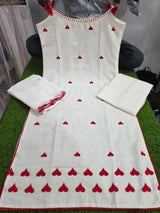 Premium Cotton Flex Kurti pant dupatta Set