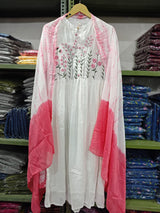 Mulmul Cotton With Lining Strength Kurta Pant Dupatta Set