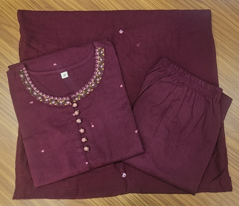 Premium Cotton Flex Kurta, Pant & Dupatta Set