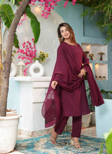 Premium Cotton Flex Kurta, Pant & Dupatta Set