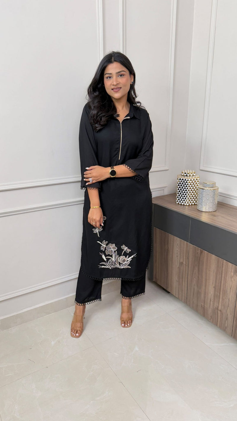 Pure Cotton Kurta Pant Set