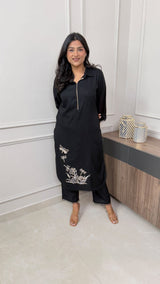 Pure Cotton Kurta Pant Set
