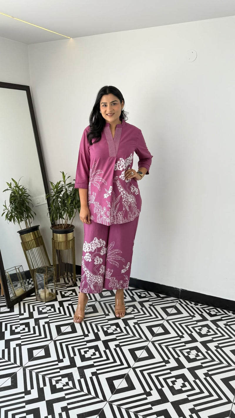 premium pure cotton kurti pant set