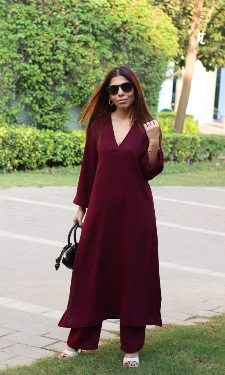 classy yet chic Monochrome Pant Set
