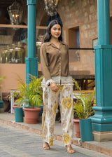 Premium Cotton Flex 2-Pc Co-ord Set