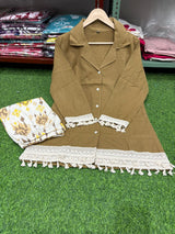 Premium Cotton Flex 2-Pc Co-ord Set