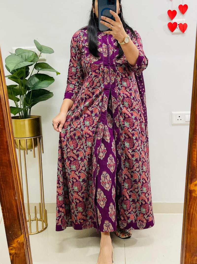 Premium Quality Rayon Kurti Pant with Dupatta