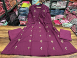 Exquisite A-line Kurti Palazzo Set with Dupatta