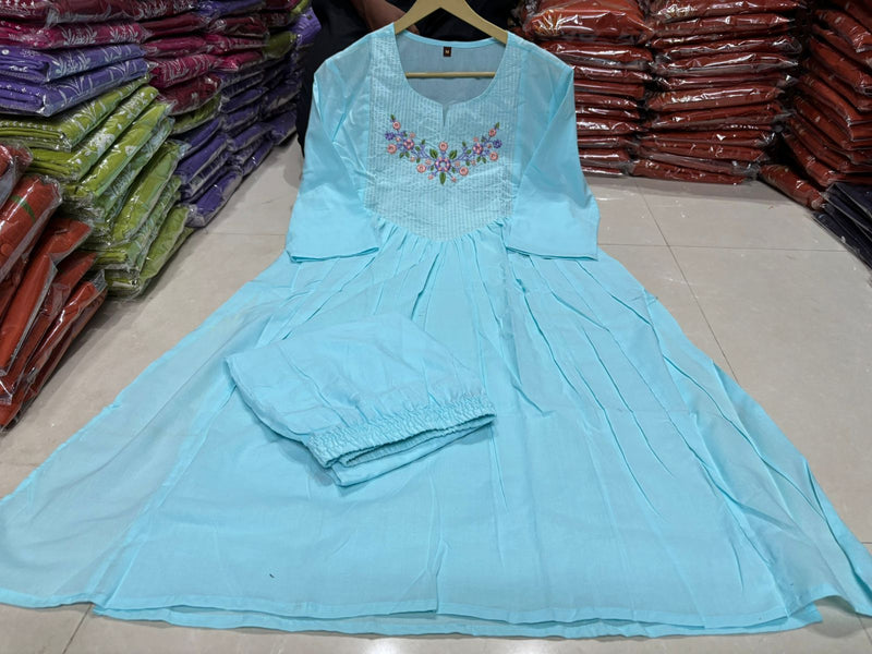 Classy Cotton Kurti Pant Set
