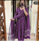 Elegant Angrakha Style Kurta Set