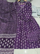 Elegant Angrakha Style Kurta Set