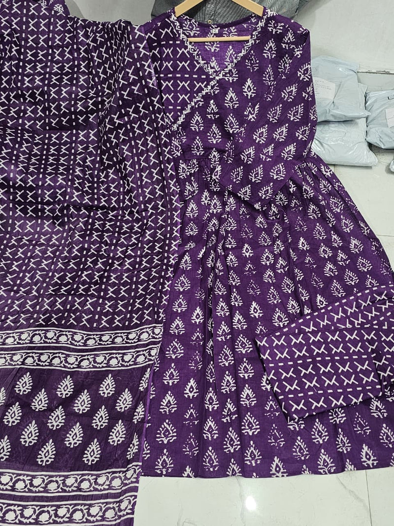 Elegant Angrakha Style Kurta Set