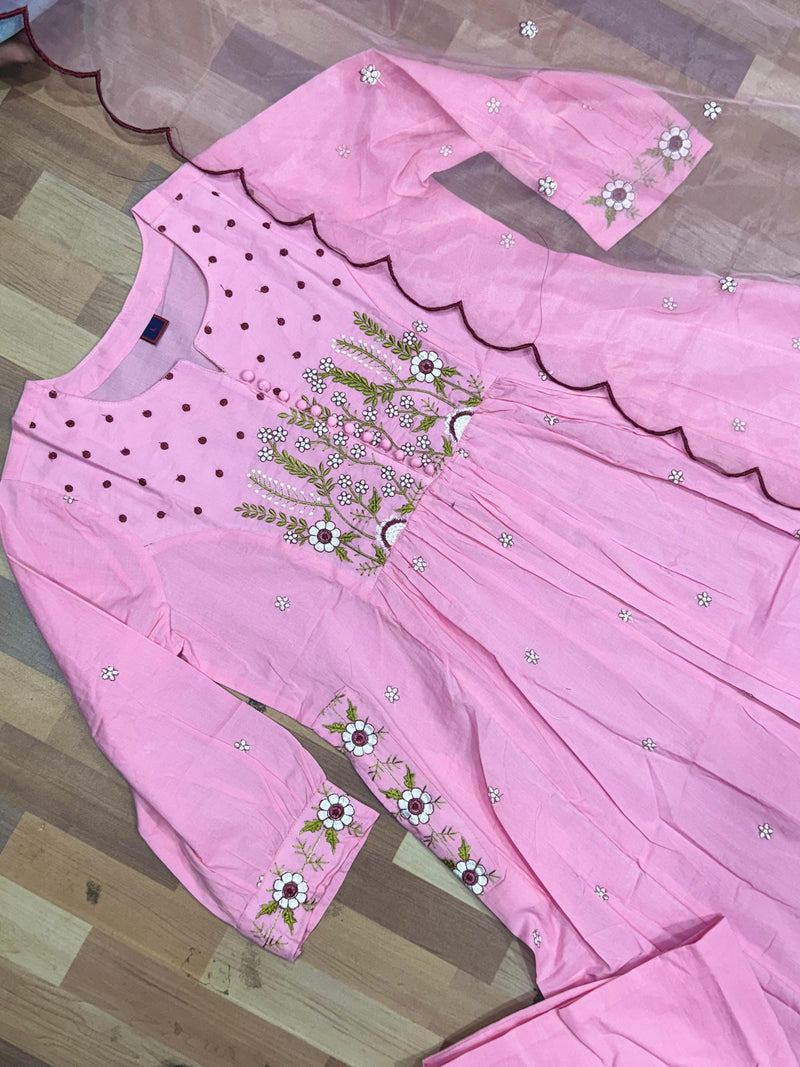 Elegant Abstract Cotton  Branded 3-Piece Set