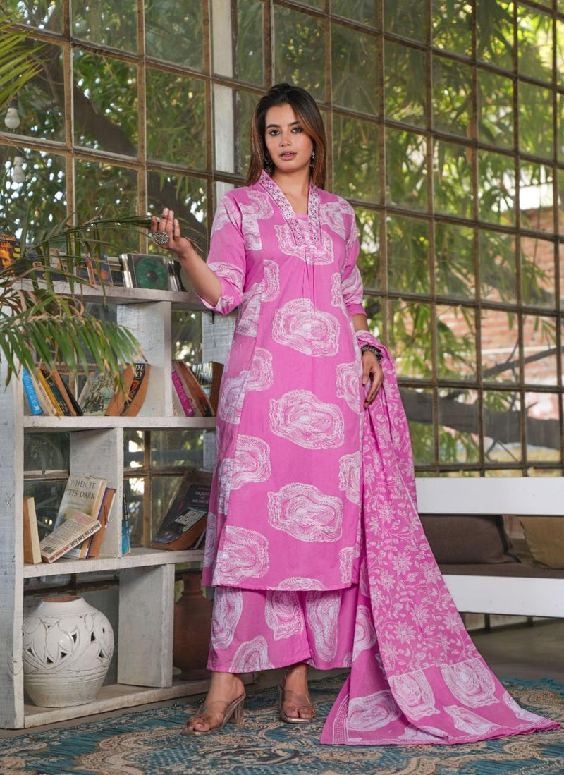 Beautiful Elegant A-line Anarkali Suit Set