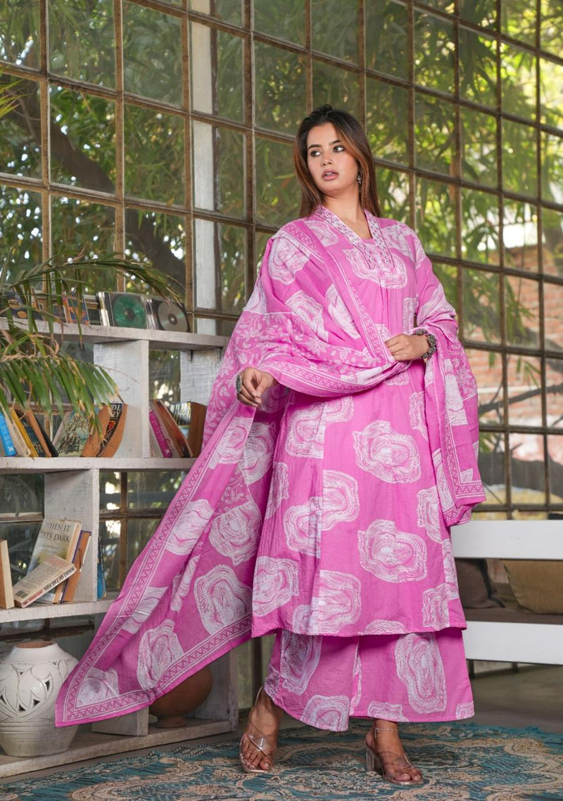 Beautiful Elegant A-line Anarkali Suit Set