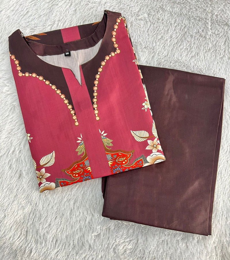 Premium Digital Print Muslin Cord Set