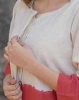 Premium Handloom Cotton Flex Tie-Dye Cord Set