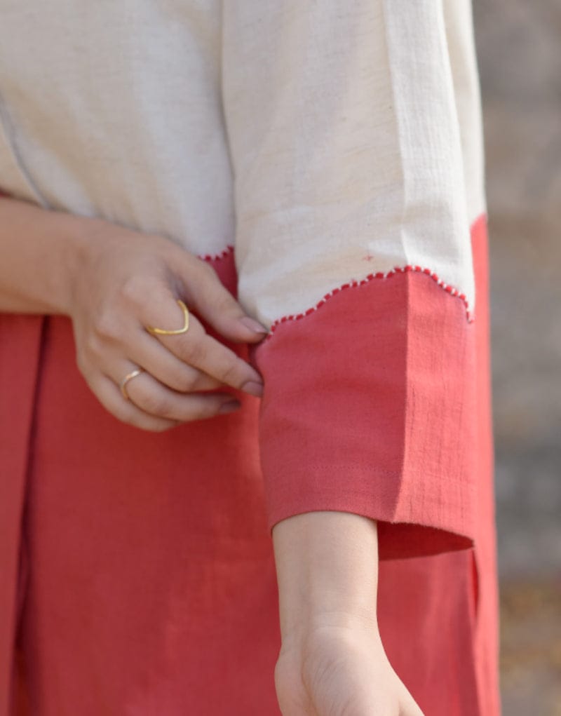 Premium Handloom Cotton Flex Tie-Dye Cord Set
