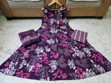 super-selling premium cotton gown kurti set