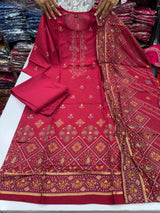 3-piece Kurti Pant Dupatta set