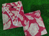 premium cotton  printed cord set