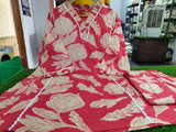 premium cotton  printed cord set