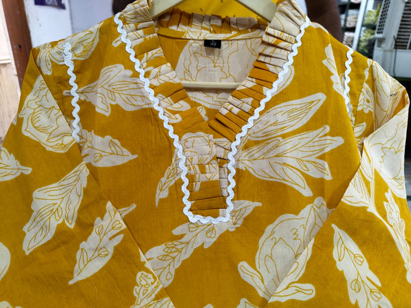 premium cotton  printed cord set