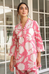 premium cotton  printed cord set