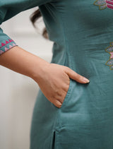 soft premium cotton kurta pant set