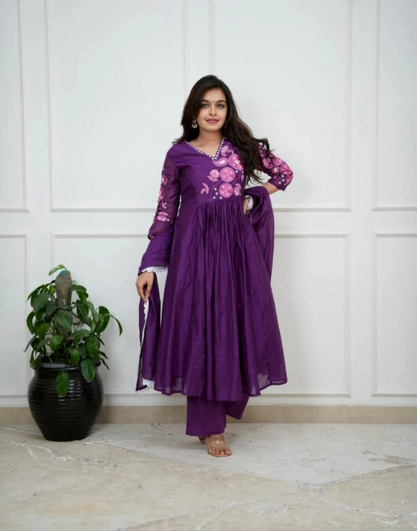premium cotton 3-piece suit set