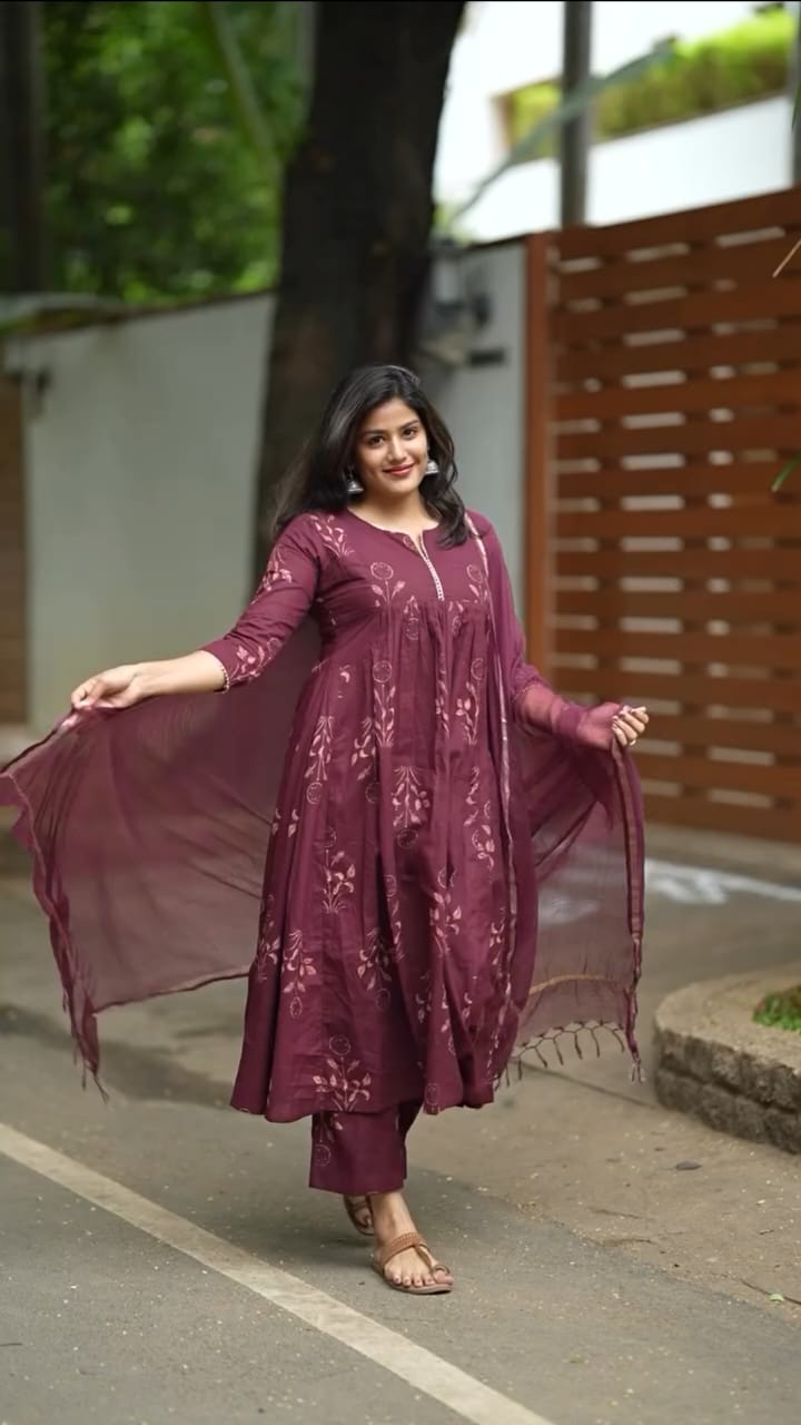 Anarkali Kurti Gown Set