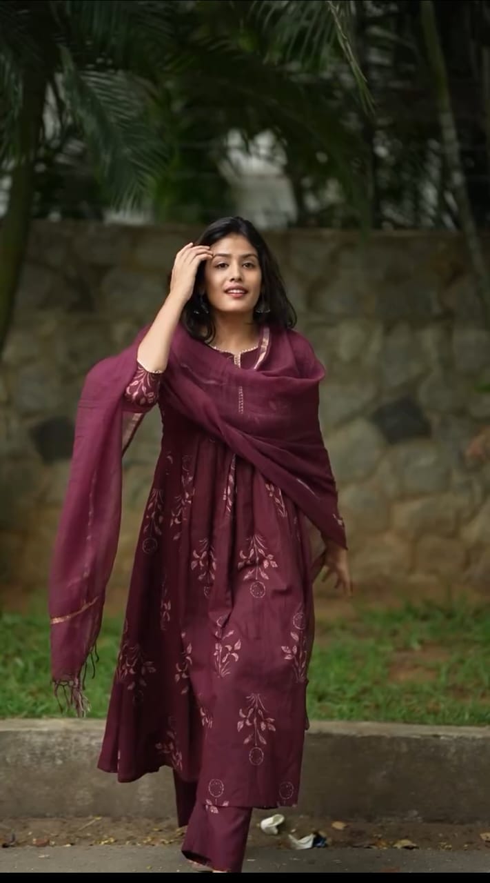 Anarkali Kurti Gown Set