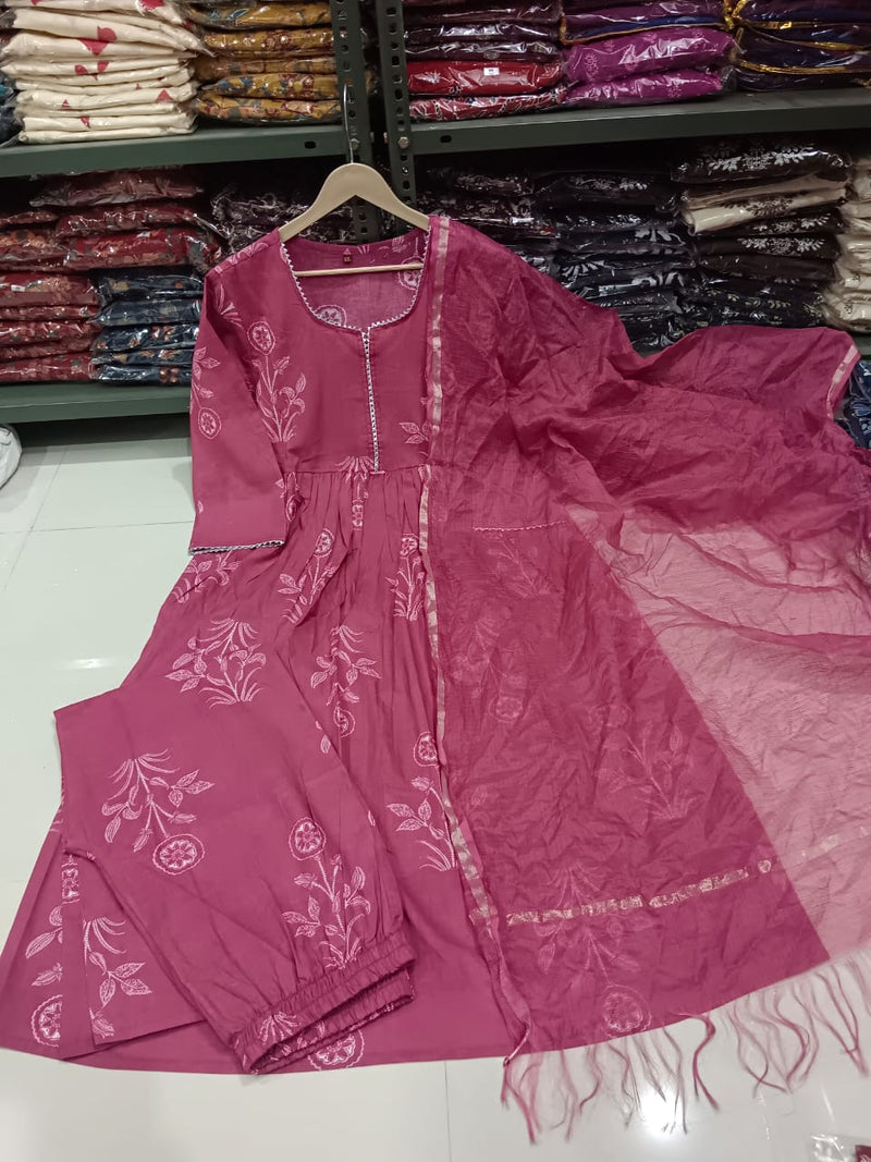 Anarkali Kurti Gown Set