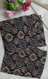 Classy Ajrakh A-Line Kurti Cord Set