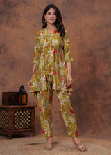 Butterfly Jacket Style Cord Set