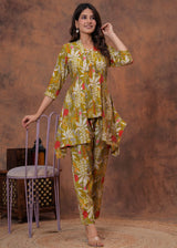 Butterfly Jacket Style Cord Set