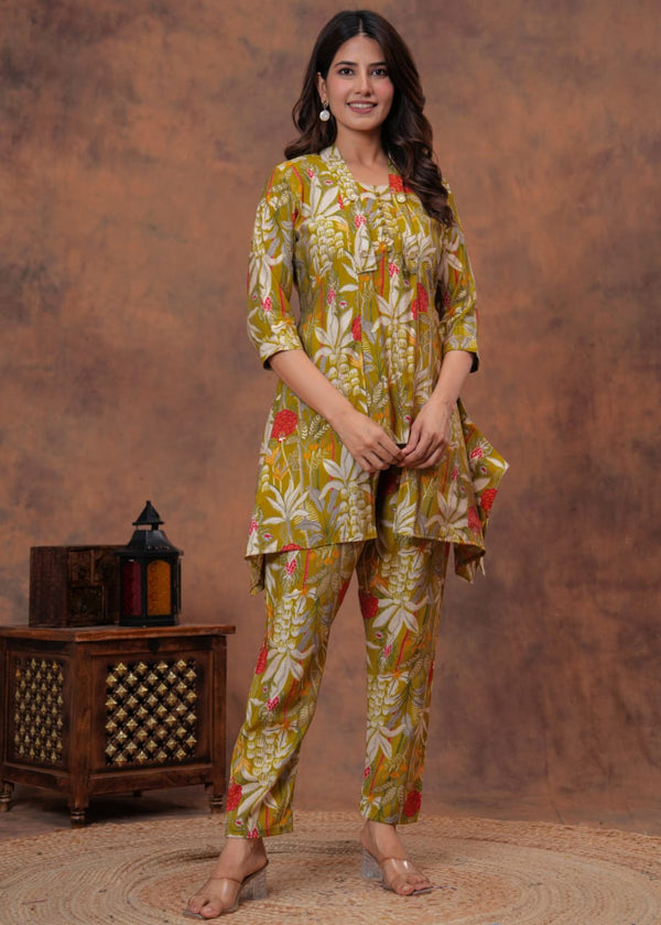 Butterfly Jacket Style Cord Set