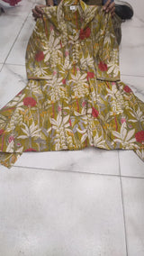 Butterfly Jacket Style Cord Set