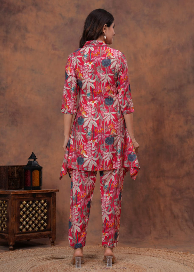 Butterfly Jacket Style Cord Set